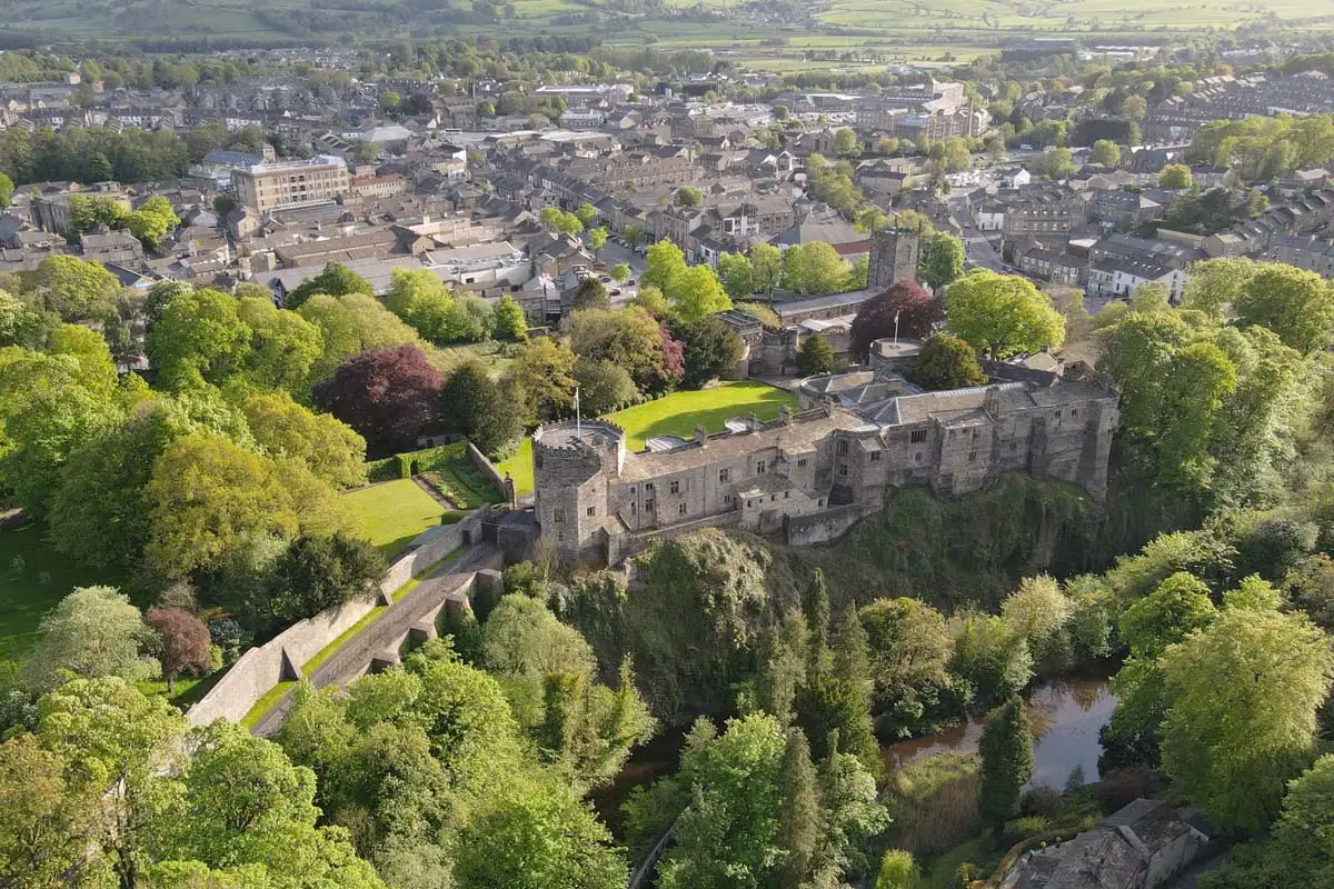 Skipton and Castle, in North Yorkshire