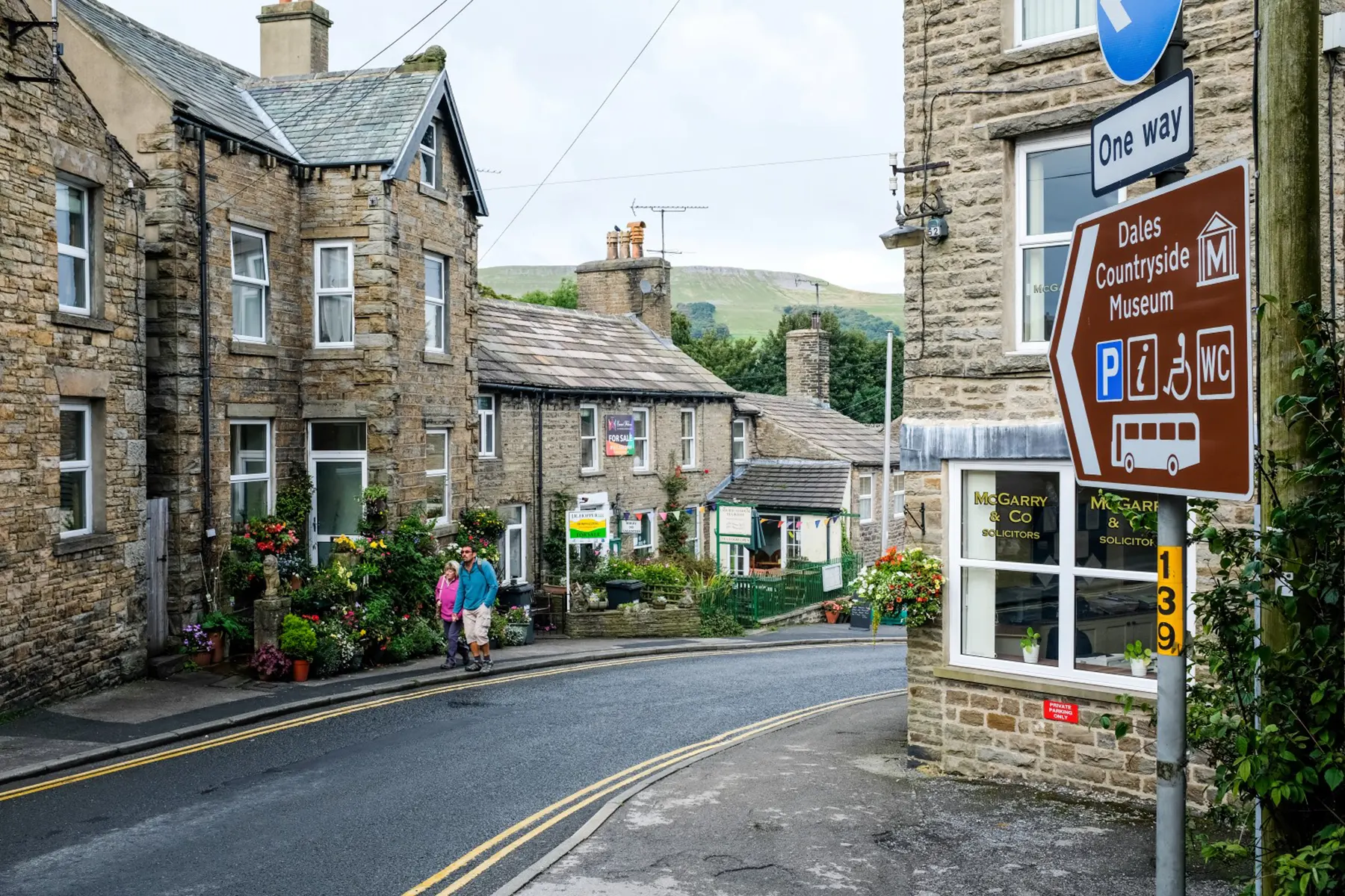 Hawes, a pretty dales town in North Yorkshire