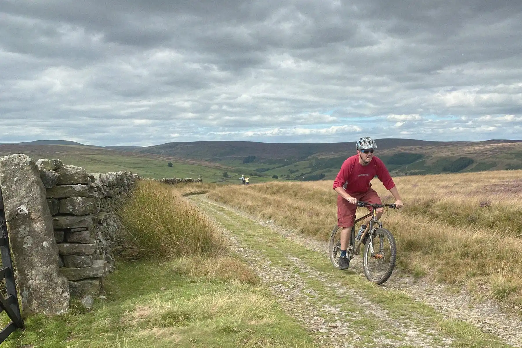 Mountain Biking with stunning views in North Yorkshire