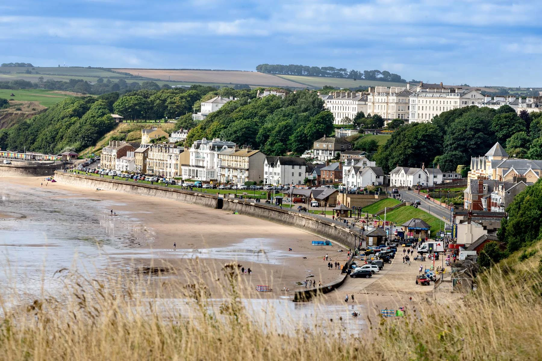 Filey Bay, in North Yorkshire