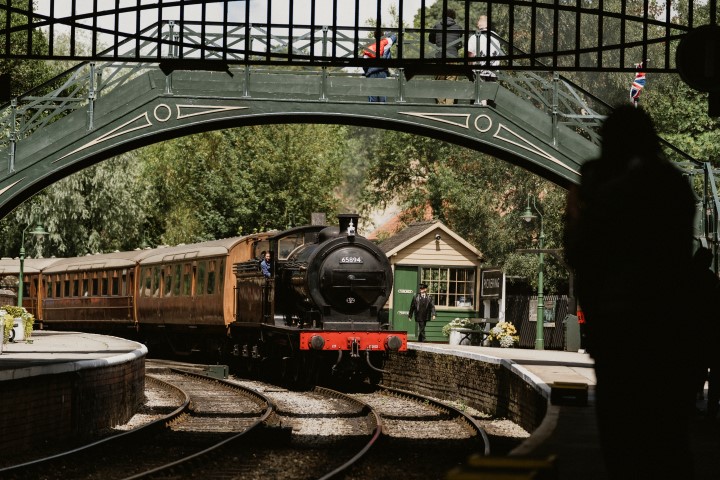 The North York Moors Railway, in North Yorkshire.